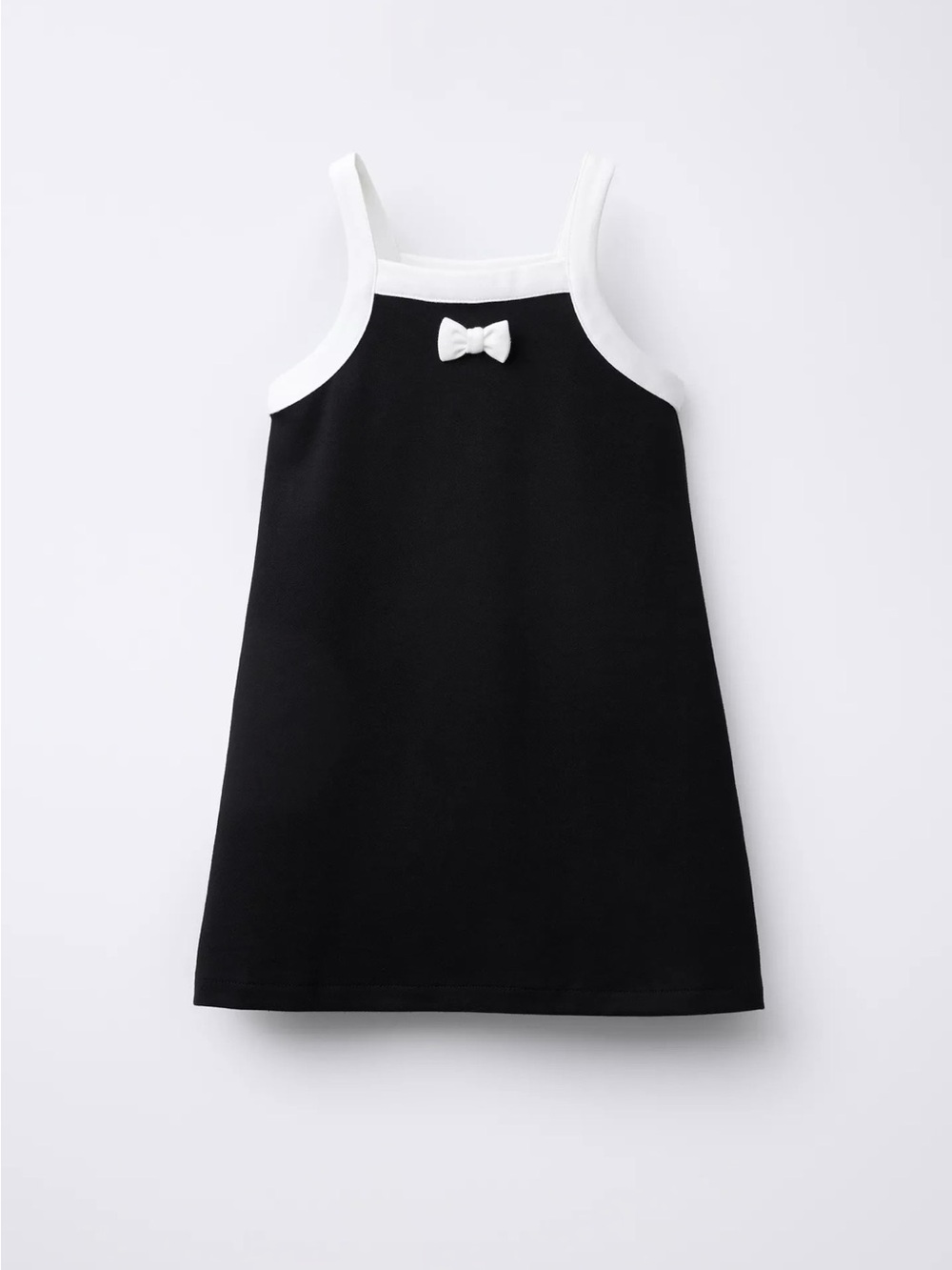 Zara Black and White Bow Tank Dress 13-14